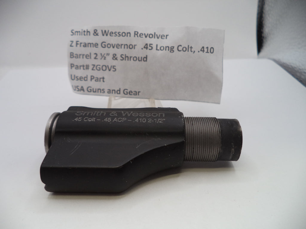 Smith & Wesson Governor Barrel & Shroud 2.5" - .45 LC/.410 (ZGOV5)