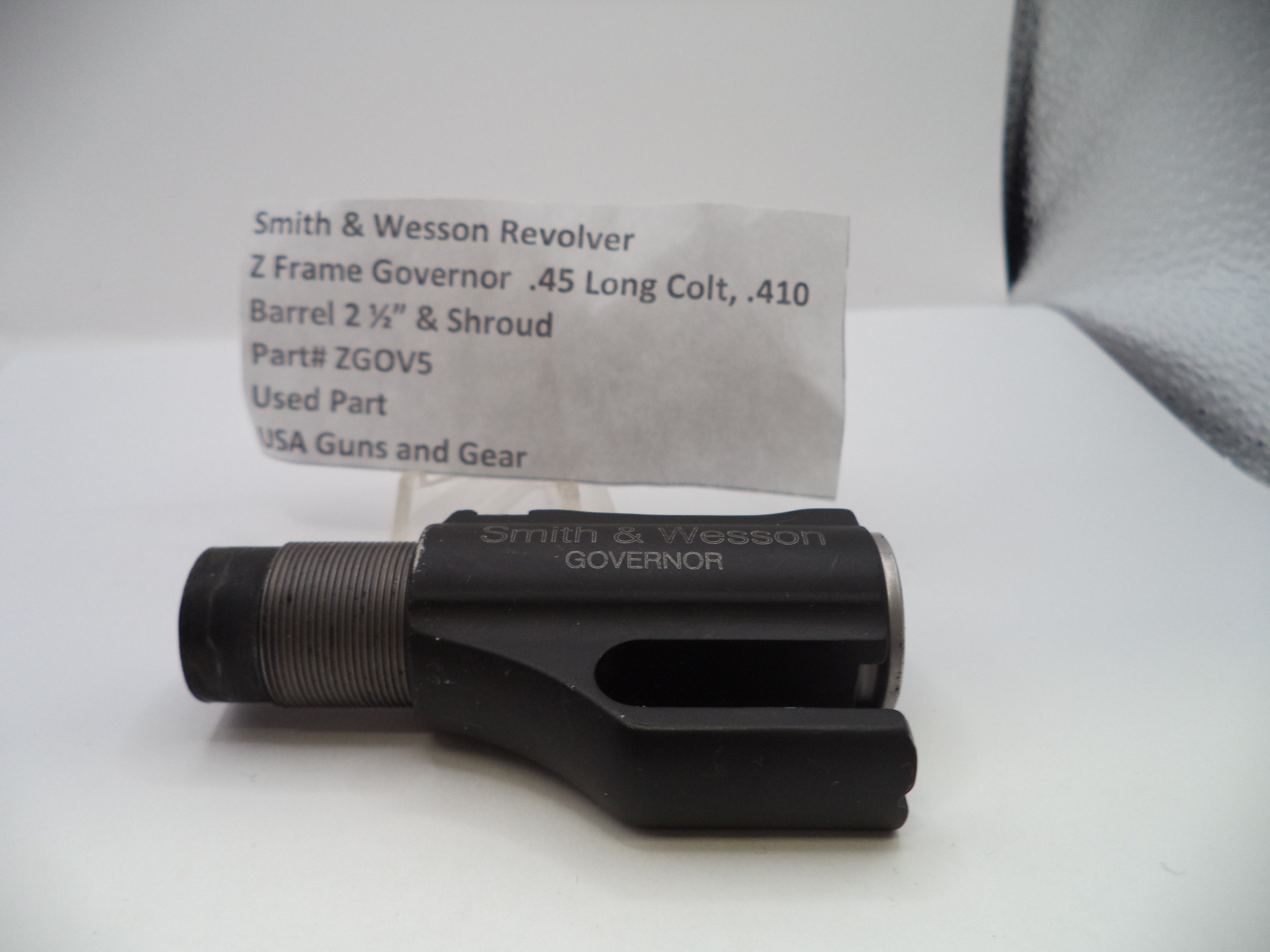 Smith & Wesson Governor Barrel & Shroud 2.5" - .45 LC/.410 (ZGOV5)