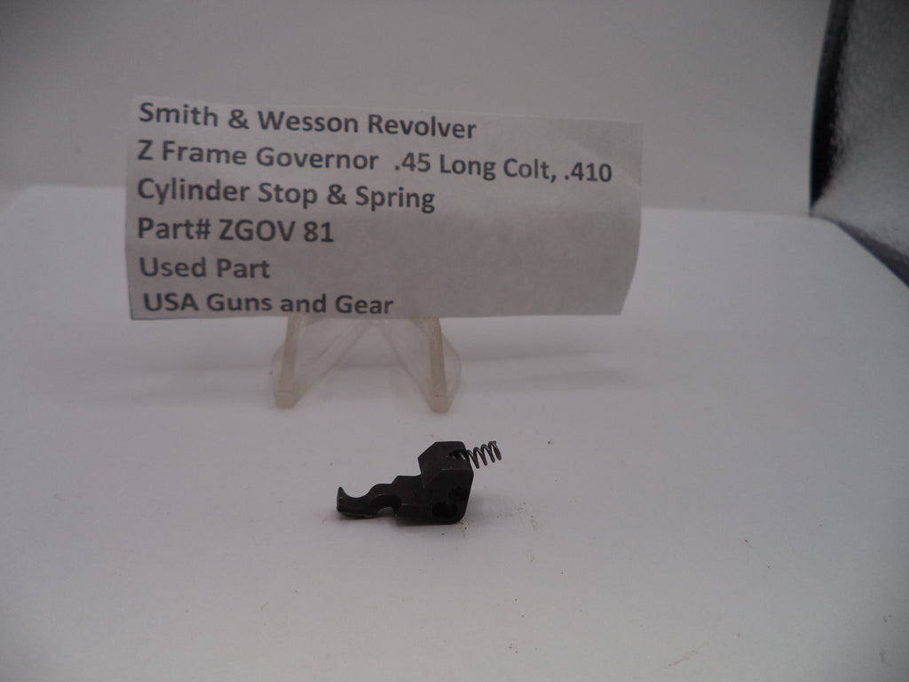 Smith & Wesson Z Frame Governor Cylinder Stop & Spring - .45 Long Colt / .410 - ZGOV81