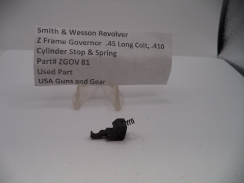 S&W Z Frame Governor Cylinder Stop & Spring .45 Long Colt, .410 ZGOV81