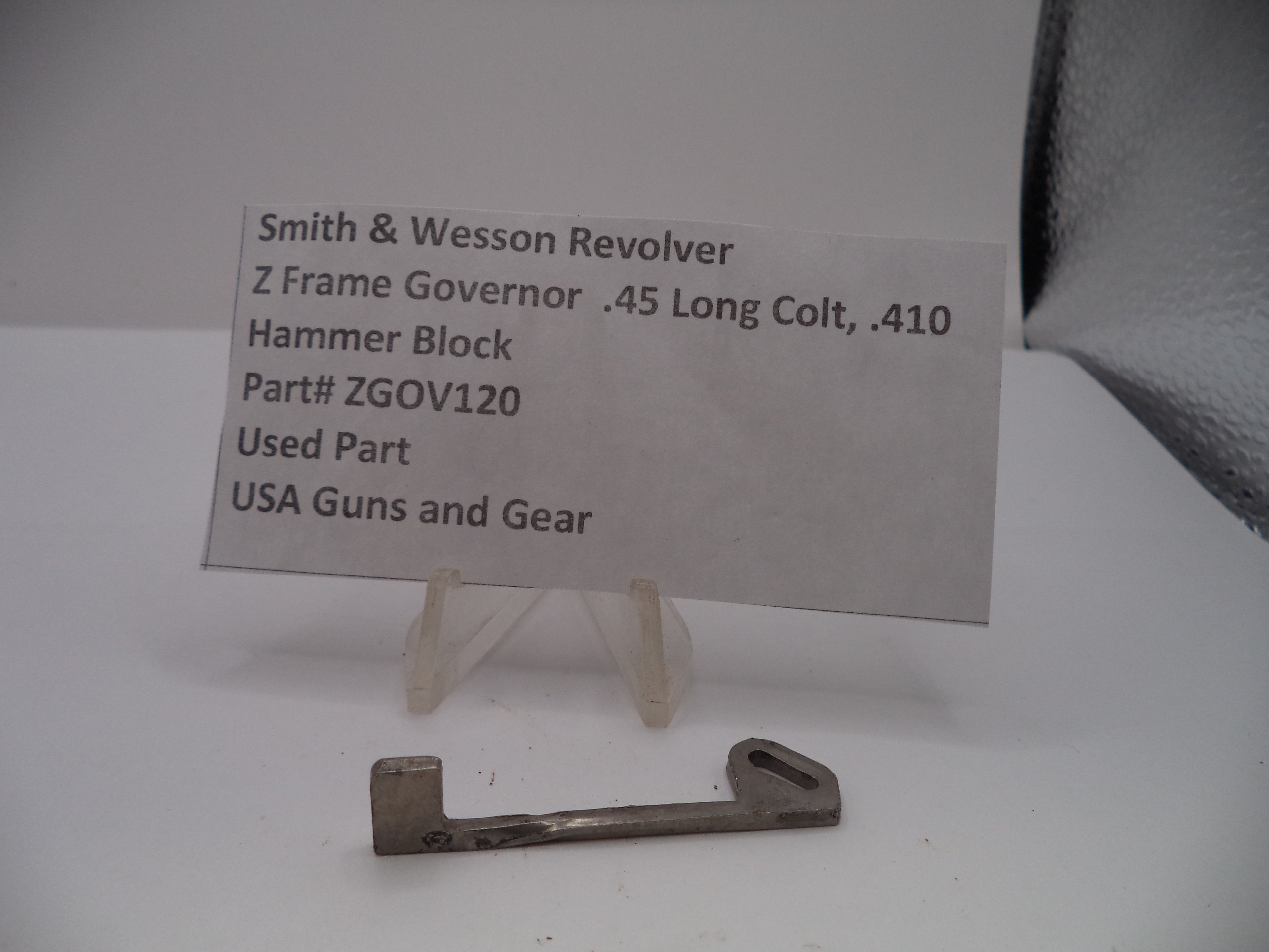 S&W Z Frame Governor Hammer Block .45 Long Colt, .410 ZGOV120