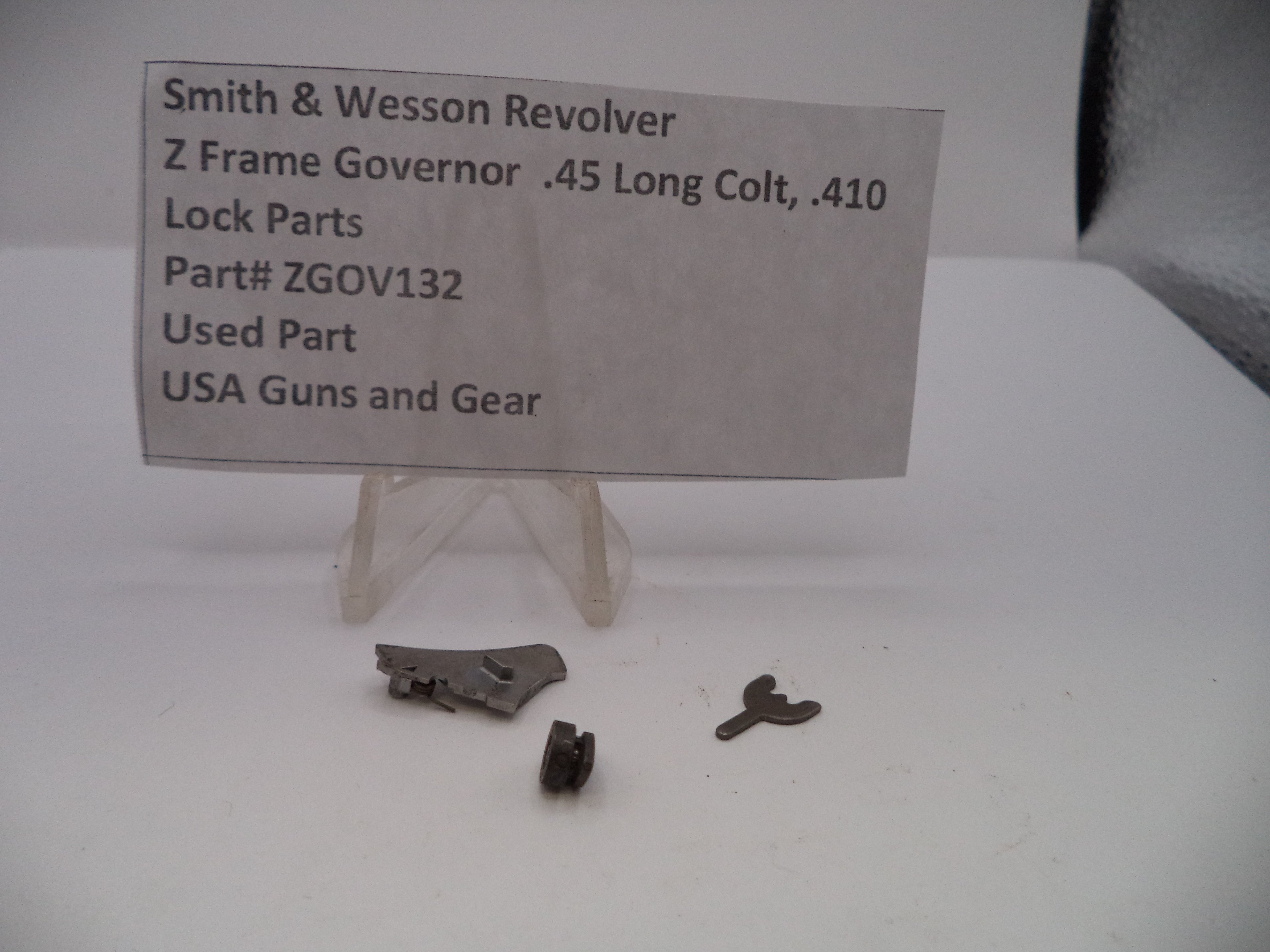 S&W Z Frame Governor Lock Parts  .45 Long Colt, .410 ZGOV132