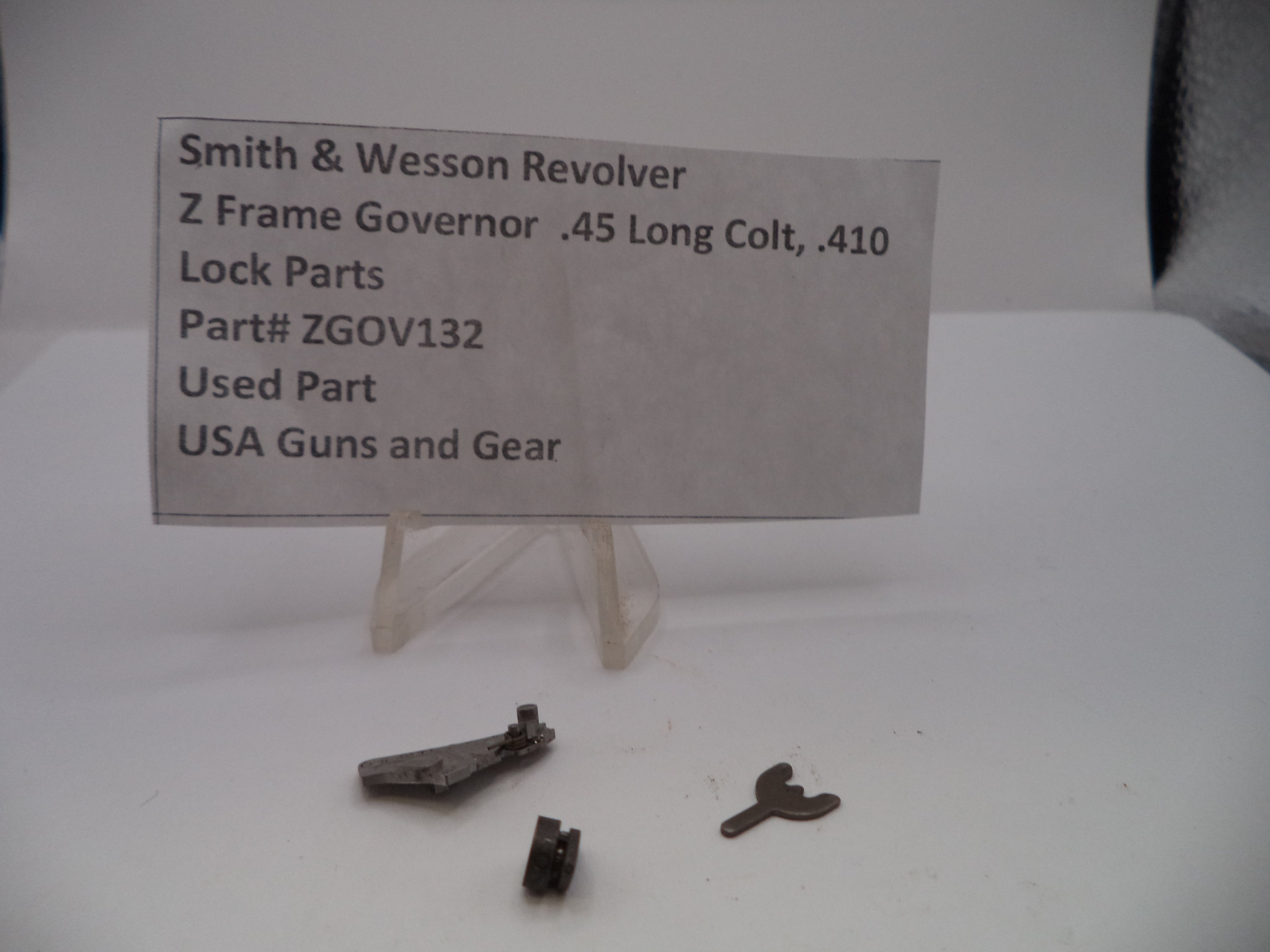 S&W Z Frame Governor Lock Parts  .45 Long Colt, .410 ZGOV132
