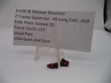 S&W Z Frame Governor Side Plate Screws (3) .45 Long Colt, .410 ZGOV155