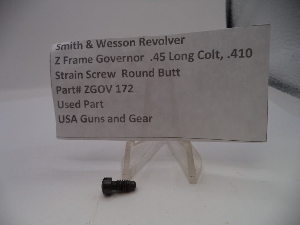 Z Frame Governor Strain Screw Round Butt .45 Long Colt, .410 ZGOV172