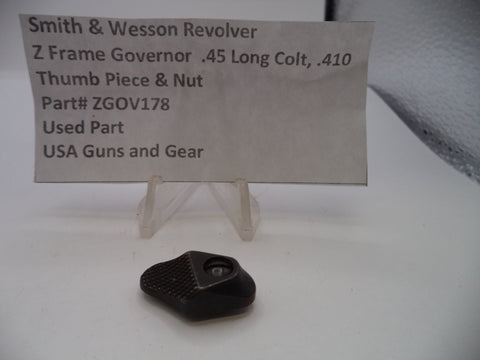 Z Frame Governor Thumb Piece & Nut  .45 Long Colt, .410 ZGOV178
