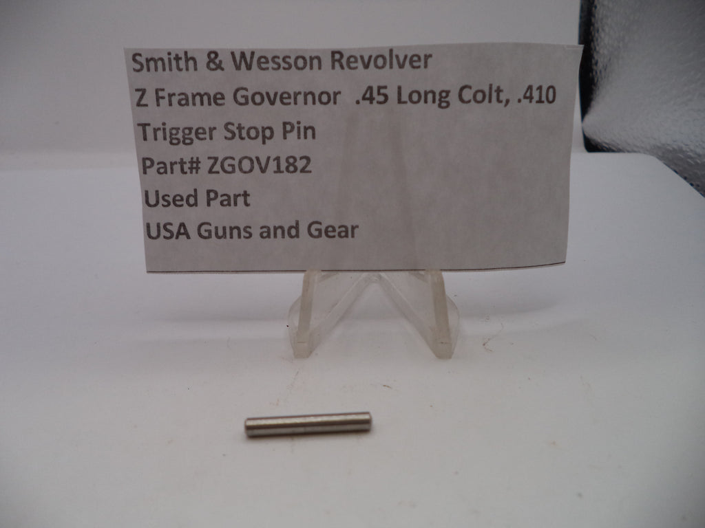 Z Frame Governor Trigger Stop Pin .45 Long Colt, .410 ZGOV182