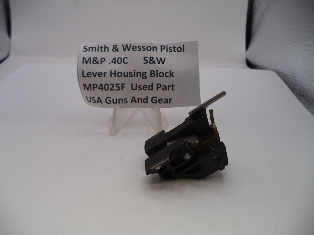 S&W Pistol M&P .40C Lever Housing Block .40 S&W  MP4025F