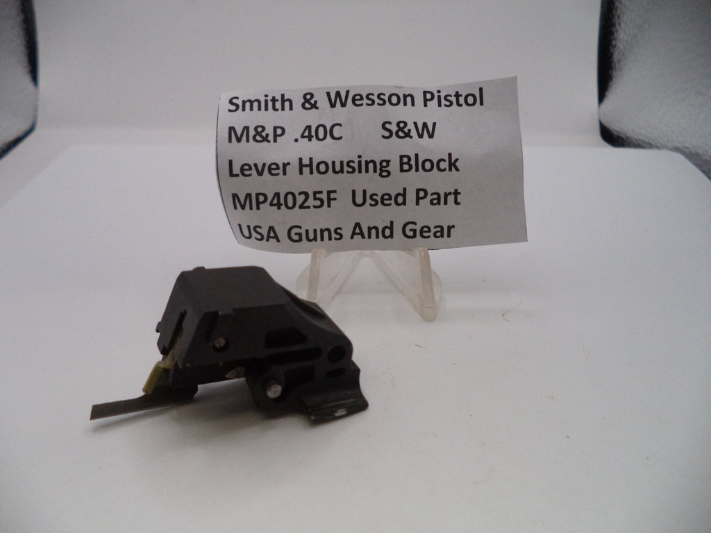 S&W Pistol M&P .40C Lever Housing Block .40 S&W  MP4025F