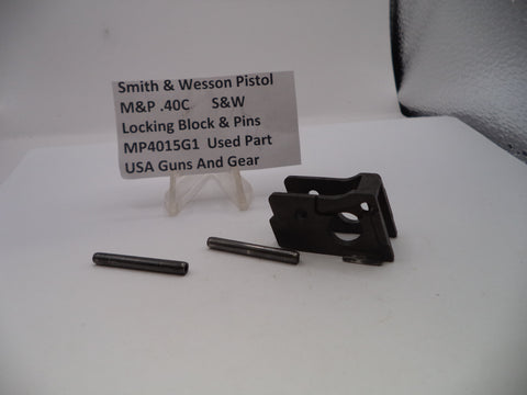 S&W Pistol M&P .40C Locking Block w/Pins .40 S&W MP4015G1