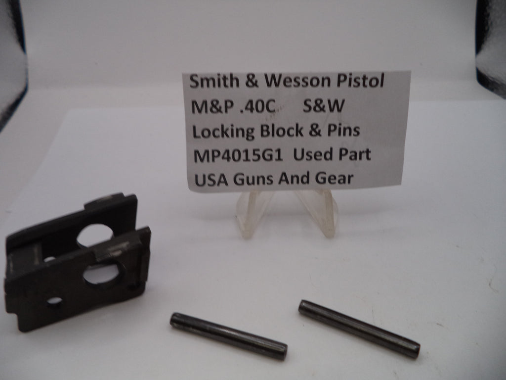 S&W Pistol M&P .40C Locking Block w/Pins .40 S&W MP4015G1