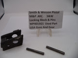 S&W Pistol M&P .40C Locking Block w/Pins .40 S&W MP4015G1