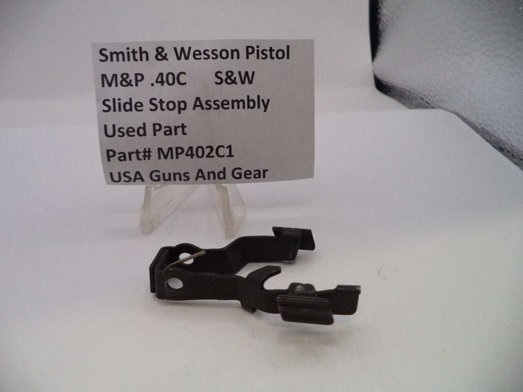 Smith & Wesson Pistol M&P 40C Slide Stop Assembly .40 S&W MP402C1