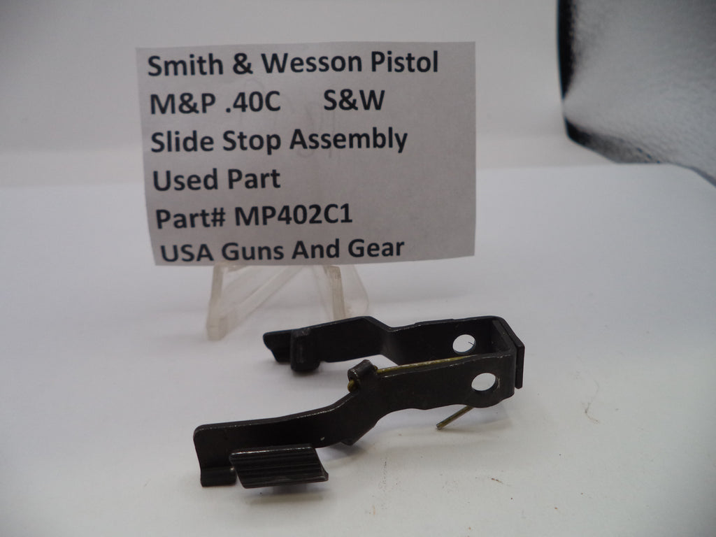 Smith & Wesson Pistol M&P 40C Slide Stop Assembly .40 S&W MP402C1