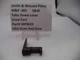 Smith & Wesson Pistol M&P 40C Take Down Lever .40 S&W MP402E