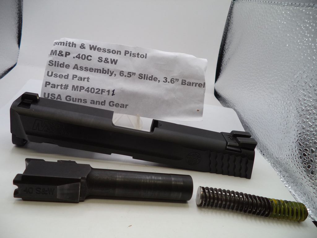 Smith & Wesson M&P 40 Compact Slide Assembly - 3.6" Barrel - Factory Part - Used