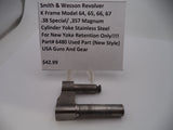 S&W K Frame Model 64 65 66 67 Cylinder Yoke SS .38/.357 6480