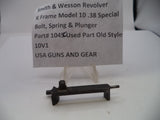 S & W K Model 10 Bolt, Spring & Plunger .38 Special 1045C