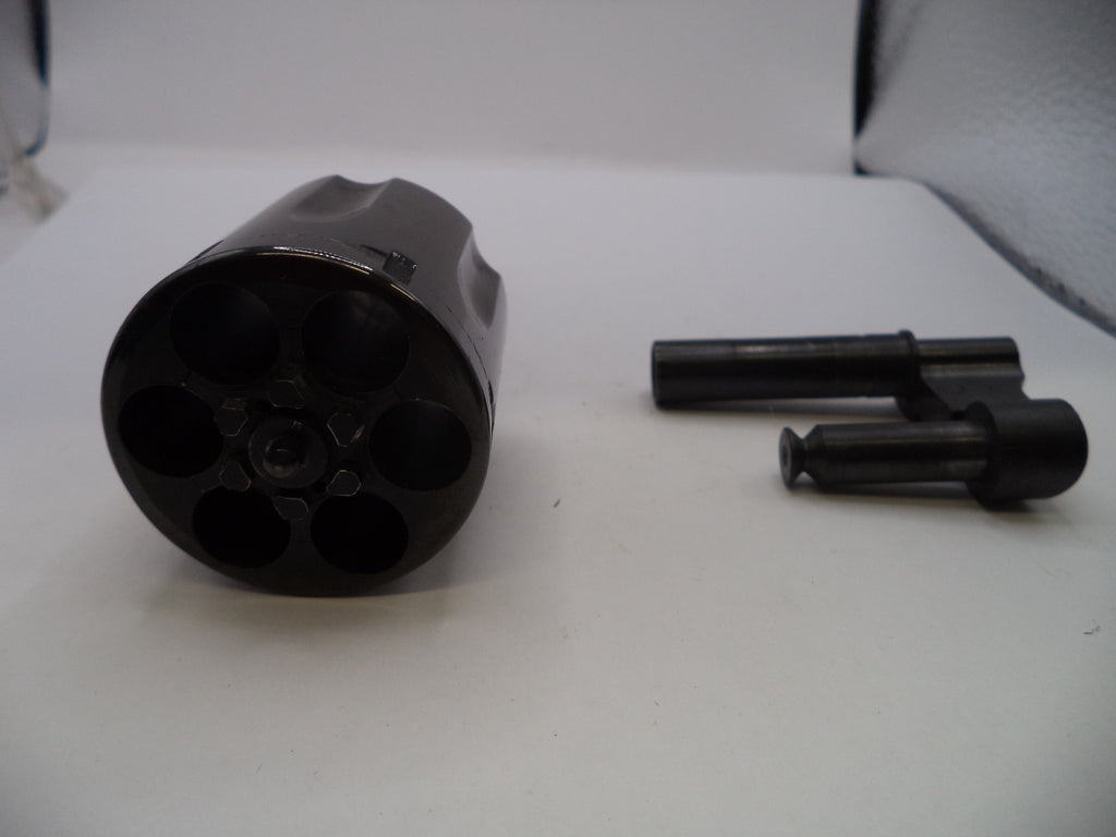 Smith & Wesson K Frame Model 10 Cylinder & Yoke Assembly - Blue Steel .38 Special - Used OEM Part 1070B
