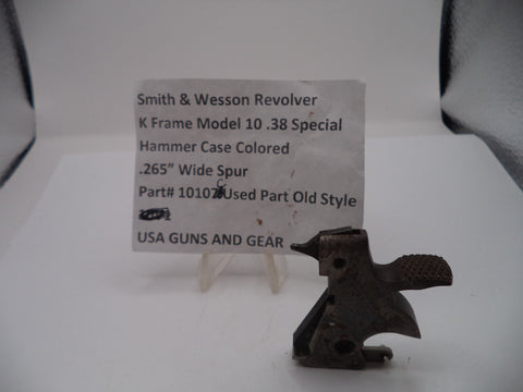 S&W K Frame Model 10 Hammer .265" Wide .38 Special 10107C