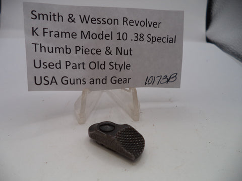 S&W K Frame Model 10 Thumb Piece & Nut Blue .38 Special 10173B