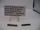 Smith & Wesson Pistol M&P 40 Shield Housing Block Pins  .40 S&W 40S11