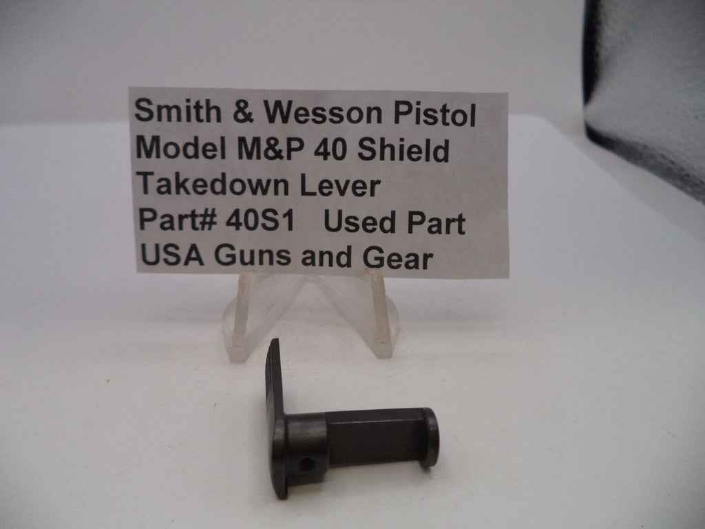 Smith & Wesson M&P 40 Takedown Lever - .40 S&W - Factory Part - Used