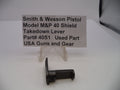 Smith & Wesson M&P 40 Takedown Lever - .40 S&W - Factory Part - Used
