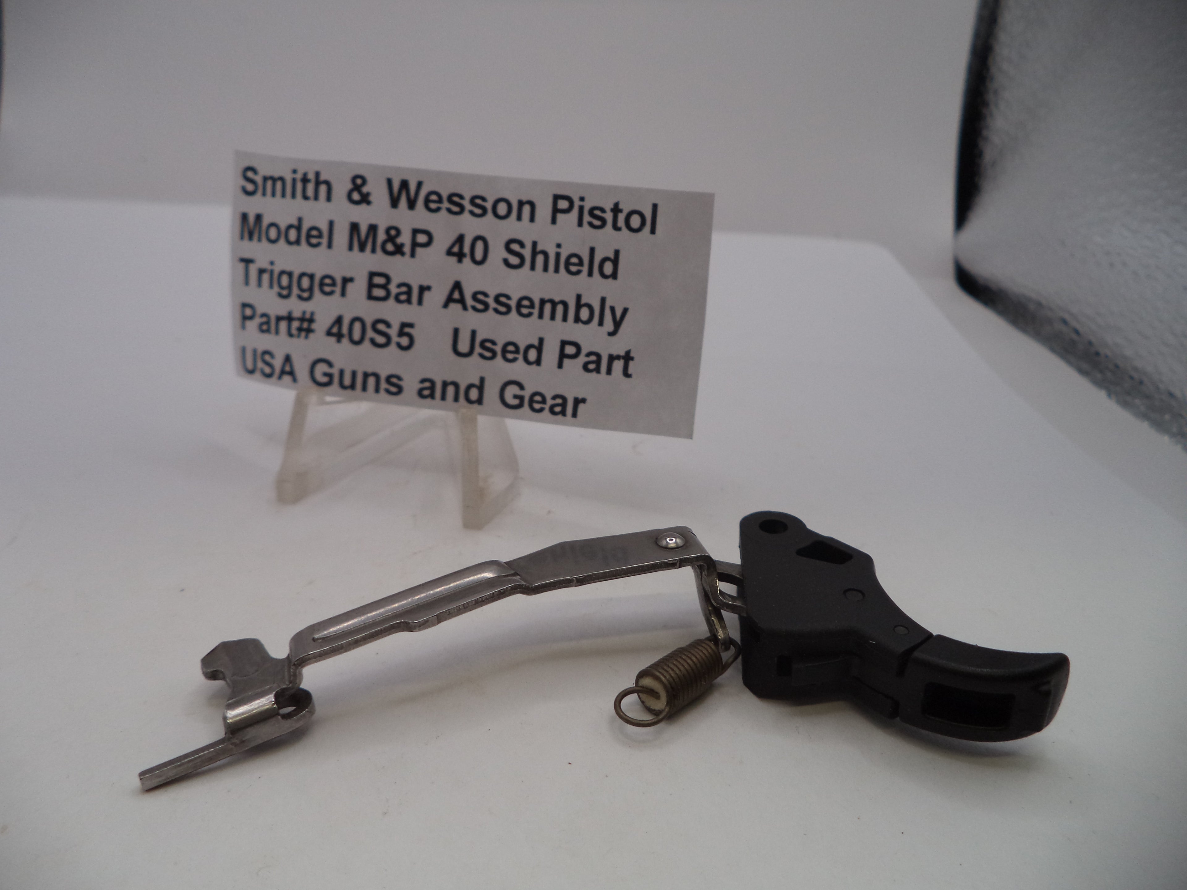 Smith & Wesson M&P 40 Trigger Bar Assembly - .40 S&W - Factory Part - Used