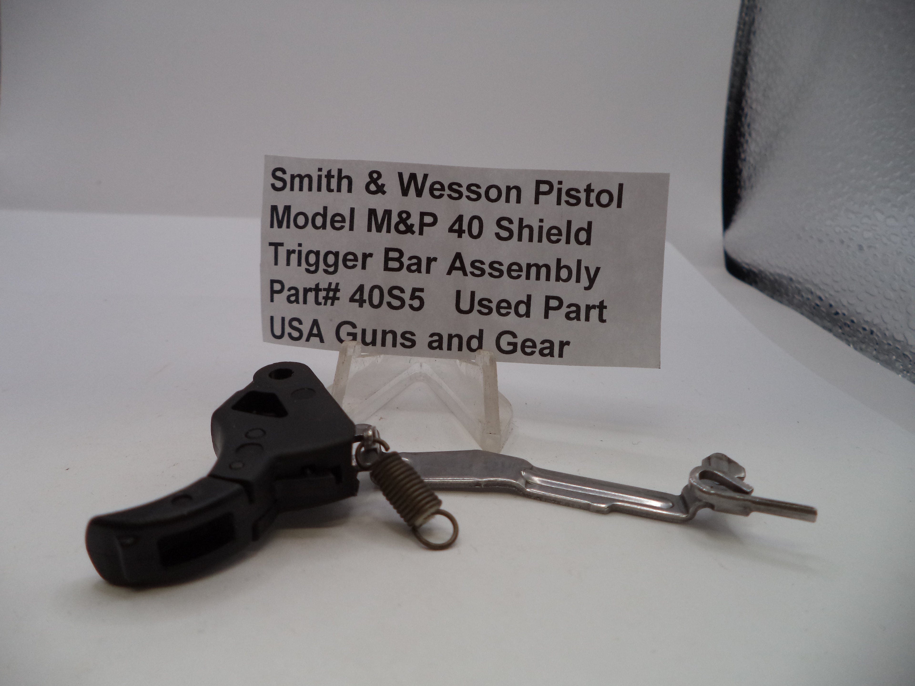 Smith & Wesson M&P 40 Trigger Bar Assembly - .40 S&W - Factory Part - Used