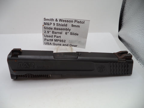 S&W Pistol M&P 9 Shield 9mm Slide Assembly  MP9S2