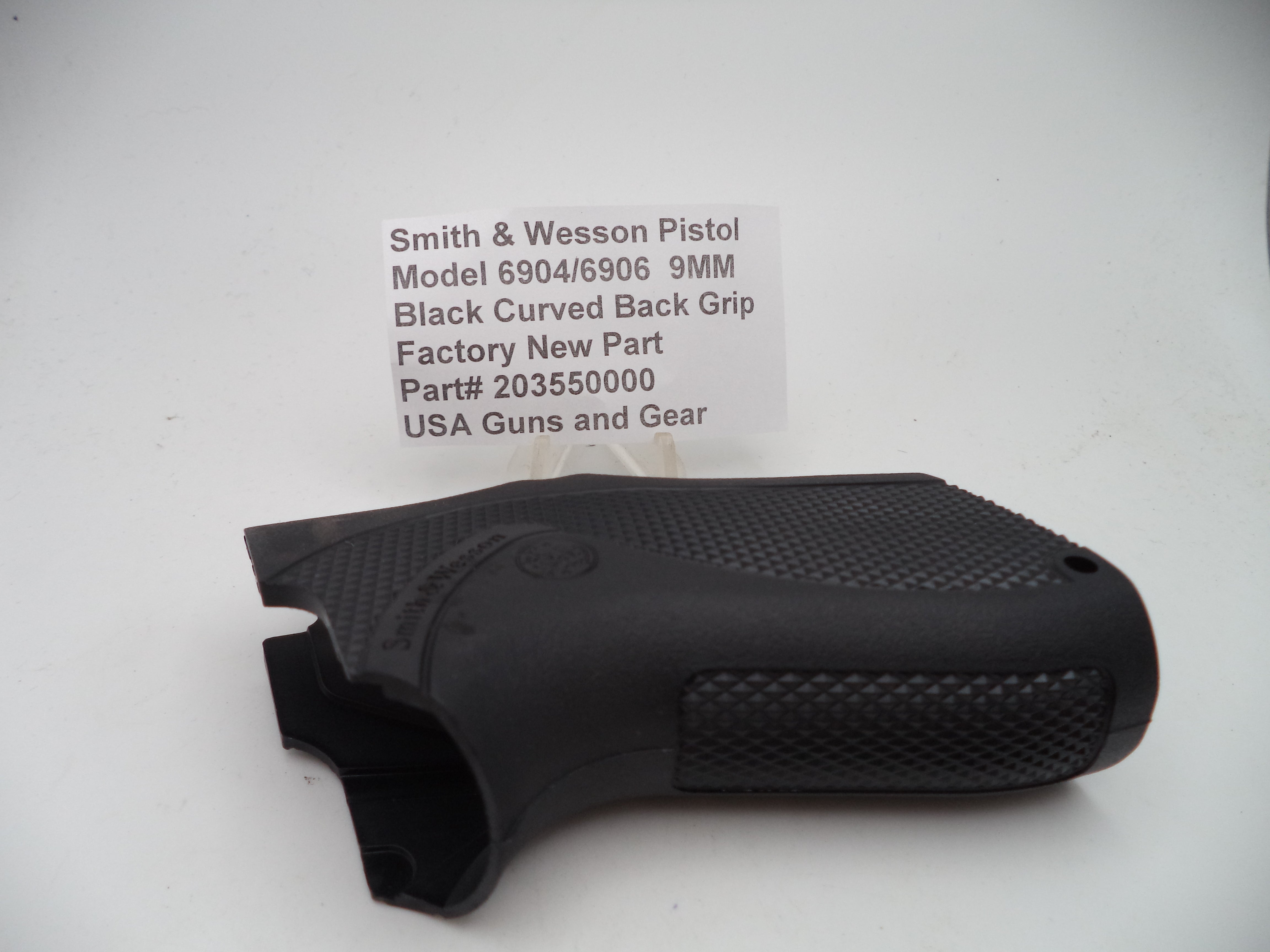 S&W Curved Grips 203550000 | Model 6904 6906 9mm Black OEM – USA
