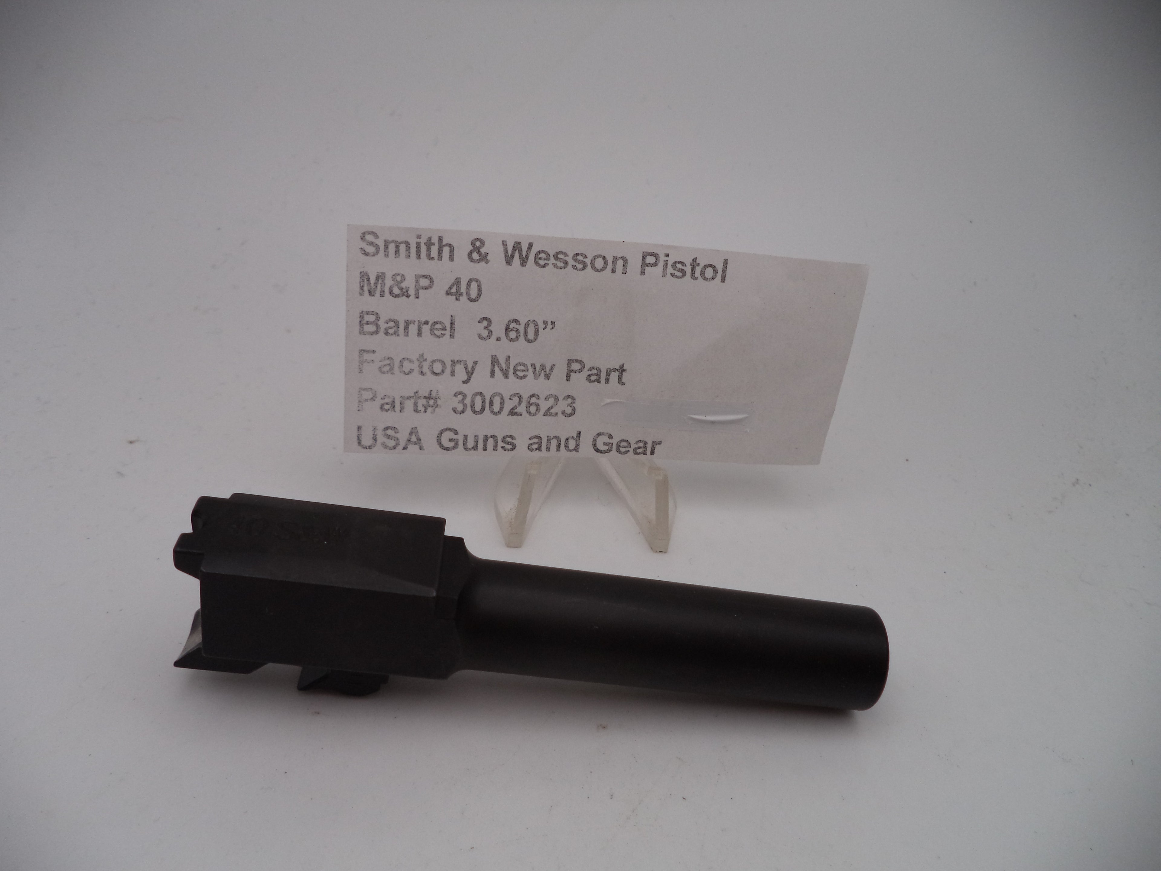 Smith & Wesson M&P 40 Compact Barrel 3.6" | OEM 3002623