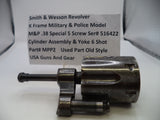 S&W Revolver K Frame M&P Cylinder Assembly .38 Special MPP2