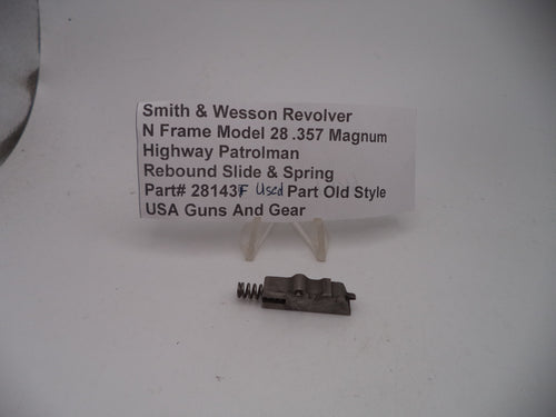 28143F S&W N Frame Model 28 Highway Patrolman Rebound Slide & Spring