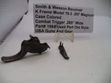 S&W K Frame Model 19-3  Combat Trigger .265" Wide .357 Magnum 1984B