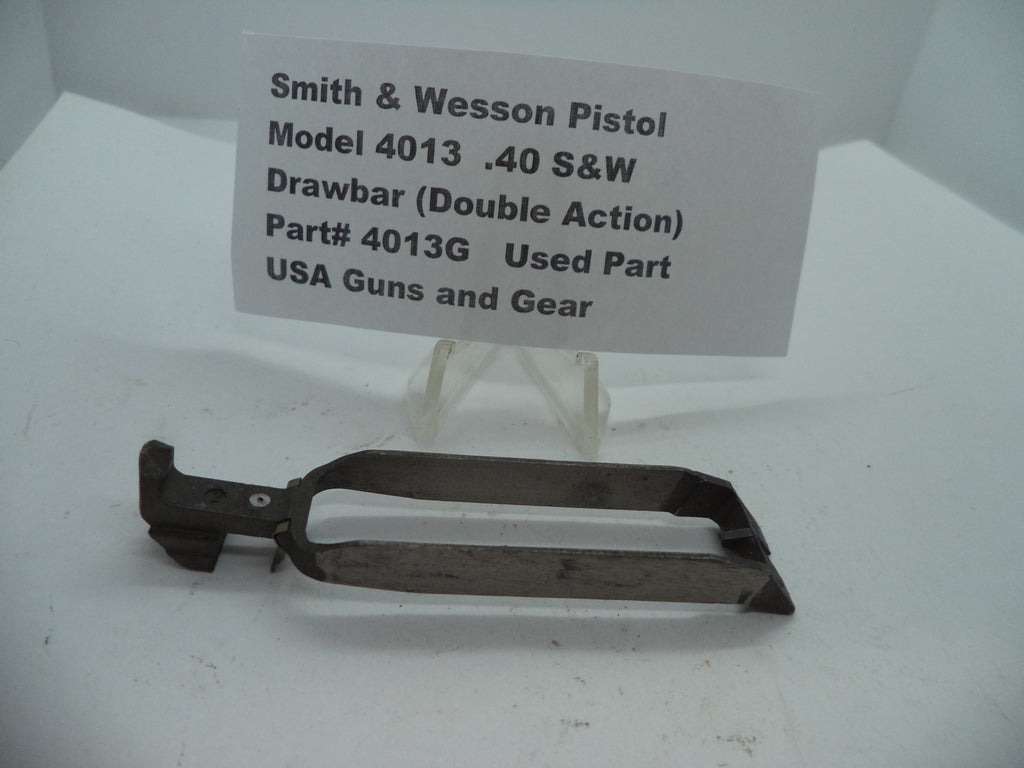 4013G Smith & Wesson Model 4013  .40 S&W  Drawbar (Double Action) Used Part