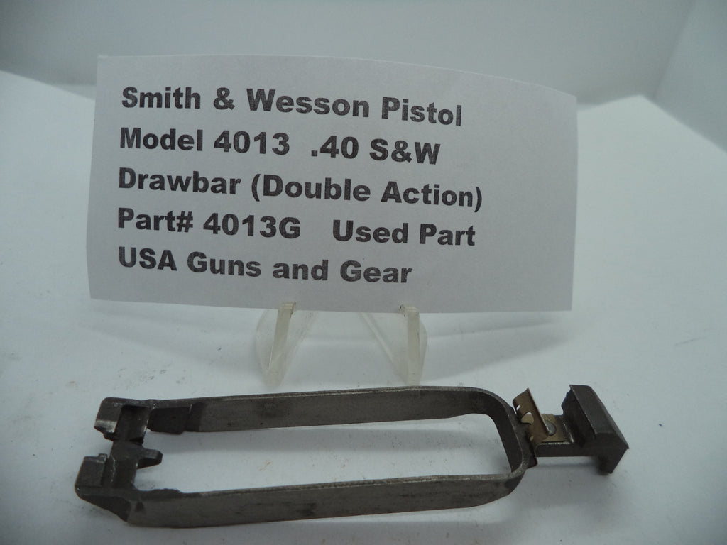 4013G Smith & Wesson Model 4013  .40 S&W  Drawbar (Double Action) Used Part