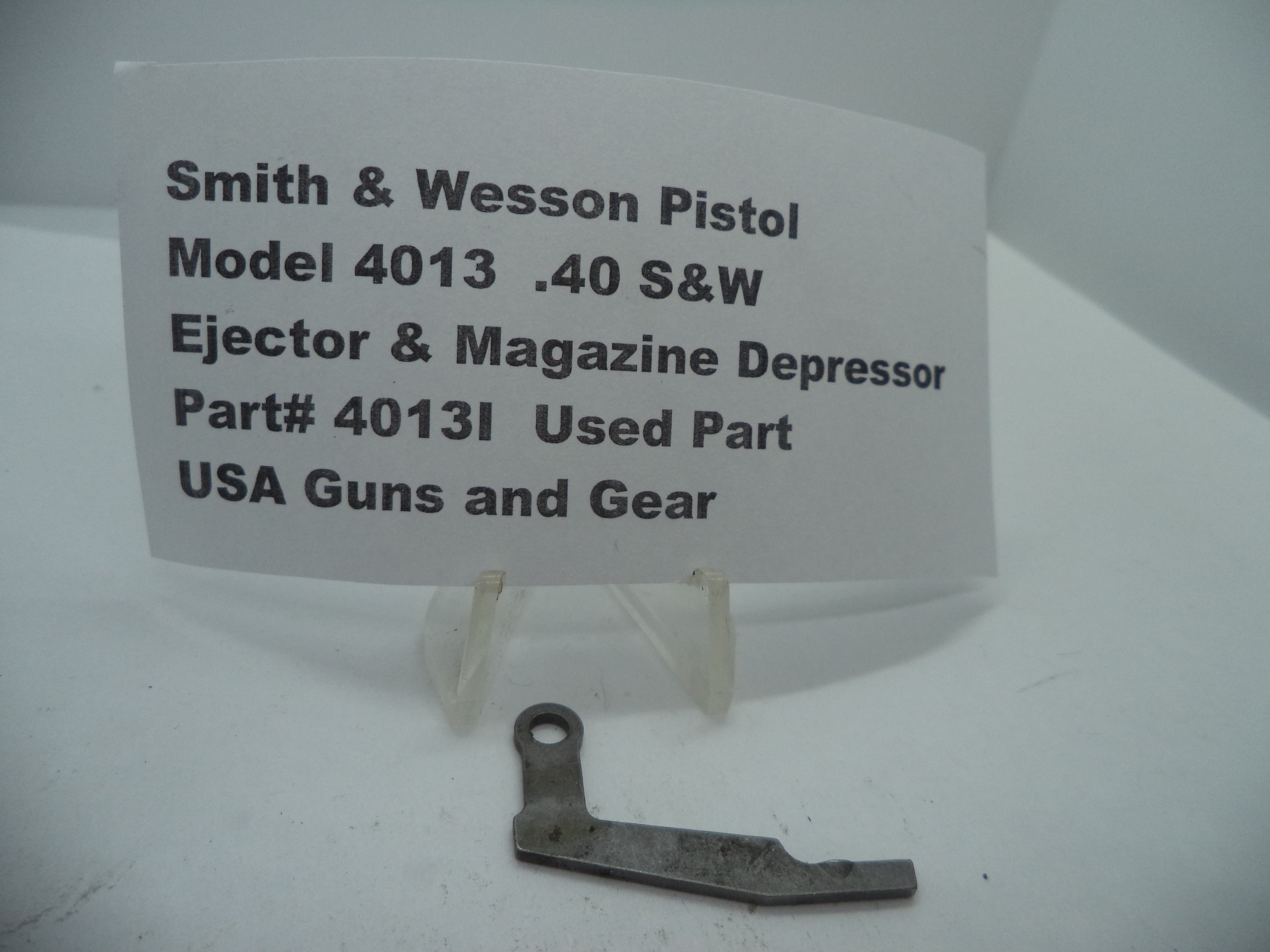 4013I Smith & Wesson Model 4013  .40 S&W  Ejector & Magazine Depressor Used