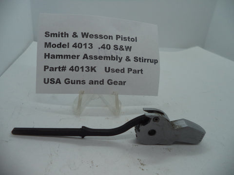 4013K Smith & Wesson Model 4013  .40 S&W  Hammer Assembly & Stirrup Used