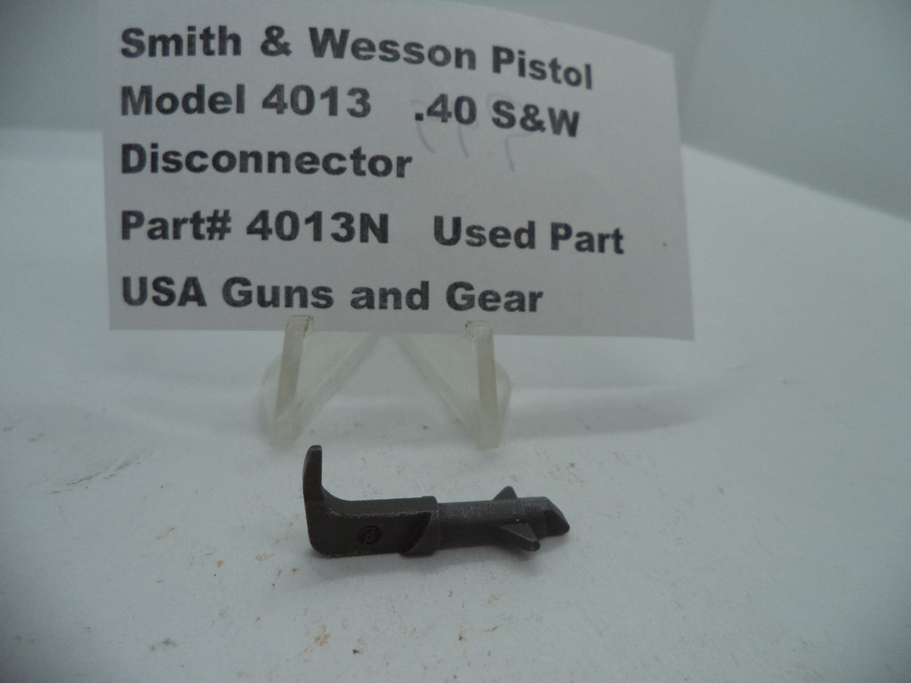 4013N Smith & Wesson Model 4013  .40 S&W  Disconnector Used