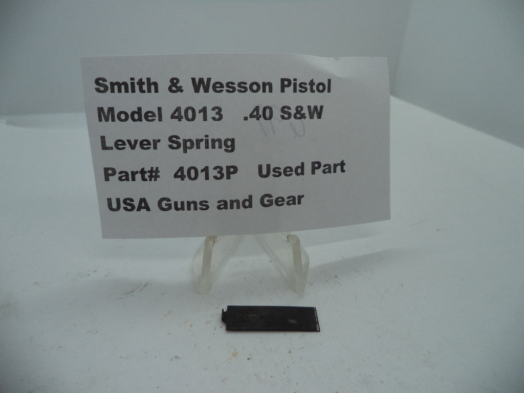 4013P Smith & Wesson Model 4013  .40 S&W Lever Spring Used