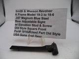 Smith & Wesson K Frame Model 19-3 to 19-6 Rear Adjustable Sight 19162B