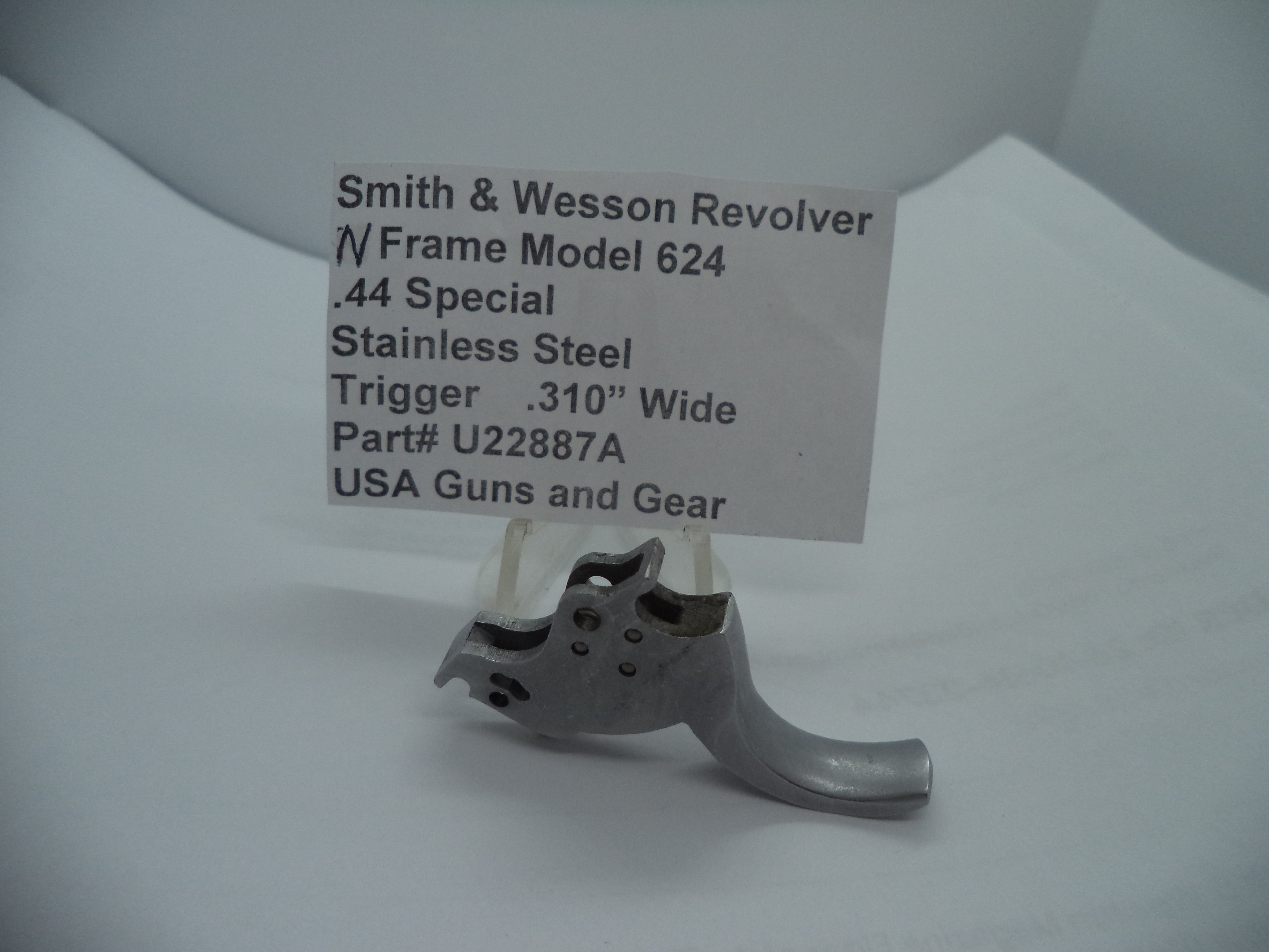 U22887A S&W N Frame Model 624  Trigger .310" Wide Smooth Used