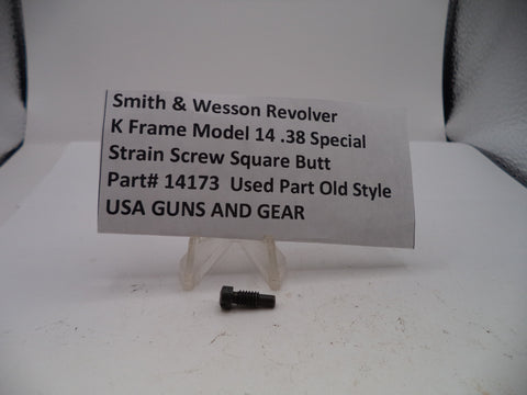 S&W K Frame Model 14 Strain Screw Square Butt  .38 Special 14173