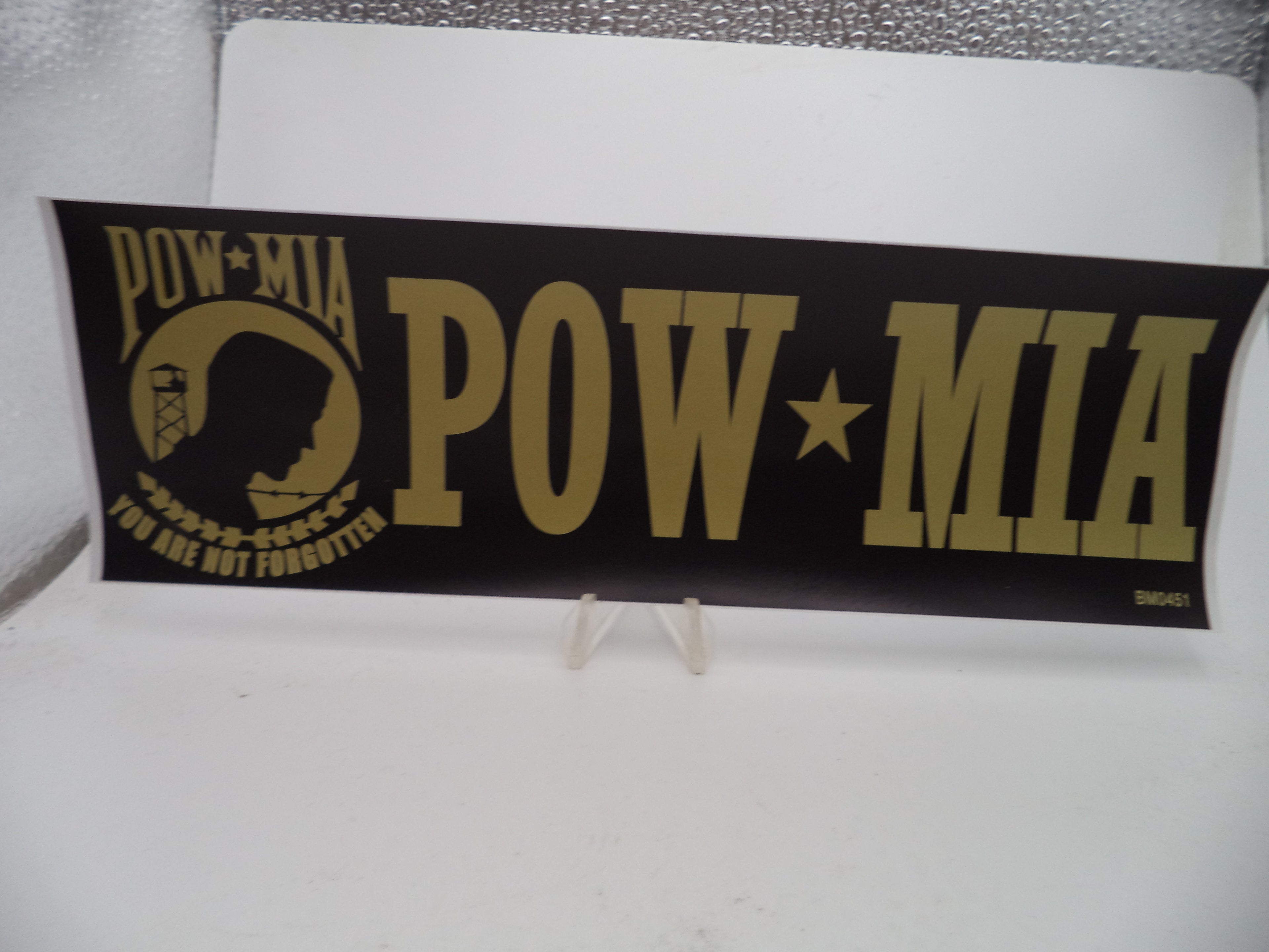 Military Bumper Stickers 69-Pack - POW MIA, Airborne, Vietnam, Afghanistan