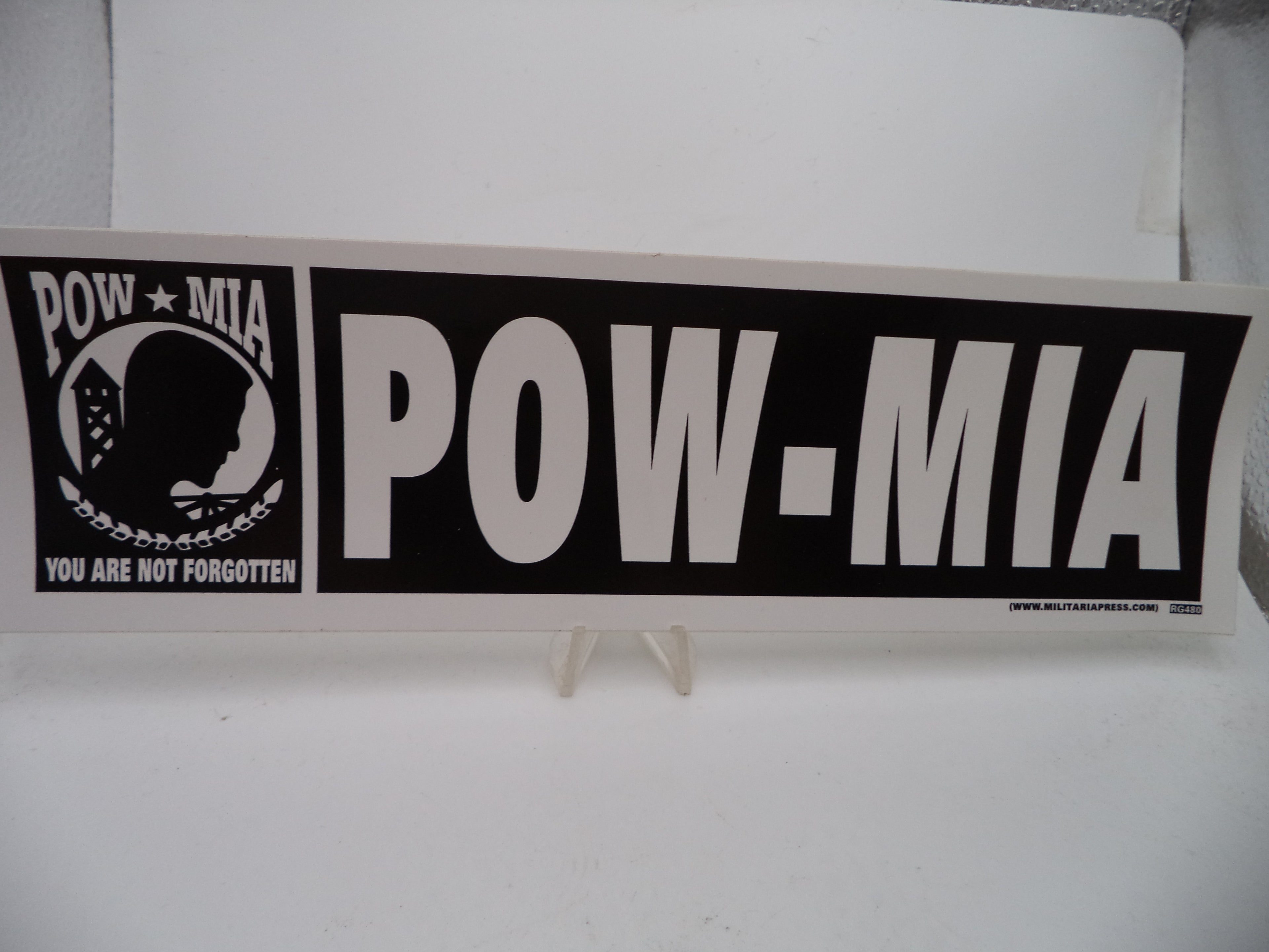 Military Bumper Stickers 69-Pack - POW MIA, Airborne, Vietnam, Afghanistan