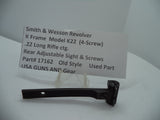 17162 S&W K Frame Model K22 (4-Screw) Rear Adjustable Sight & Screws .22 Long Rifle