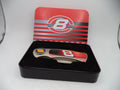 Dale Earnhardt Jr. Knife in Metal Tin  New 0017