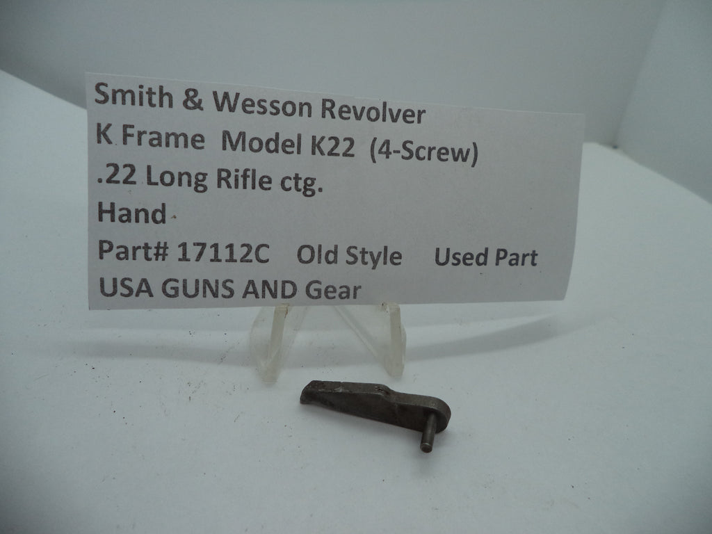 17112C Smith & Wesson K Frame Model K22 (4-Screw) Hand .22 Long Rifle